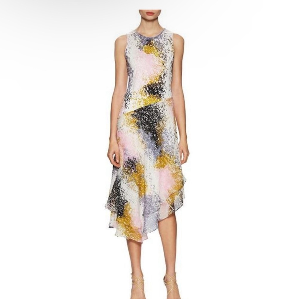 Diane von Furstenberg Klarra Sleeveless Silk Dress